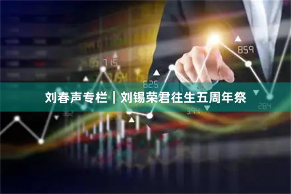刘春声专栏｜刘锡荣君往生五周年祭